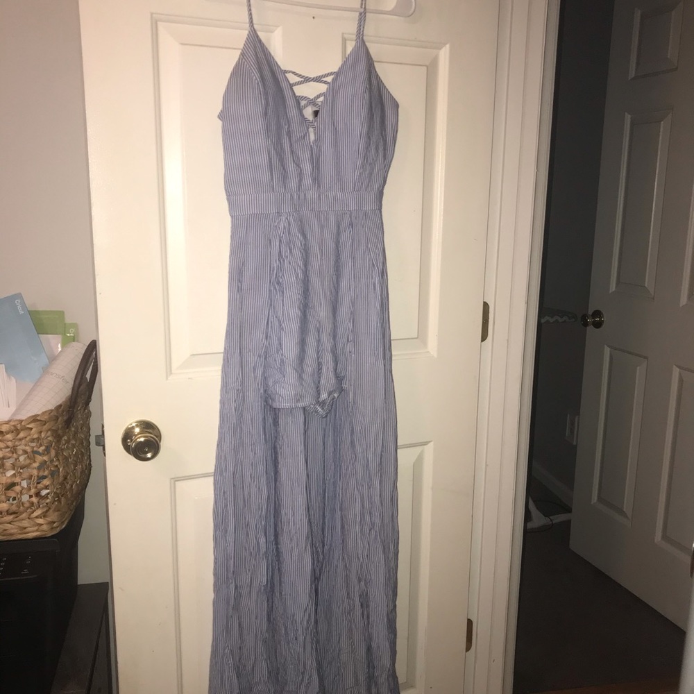Women’s/junior’s size 5 maxi romper (with shorts)